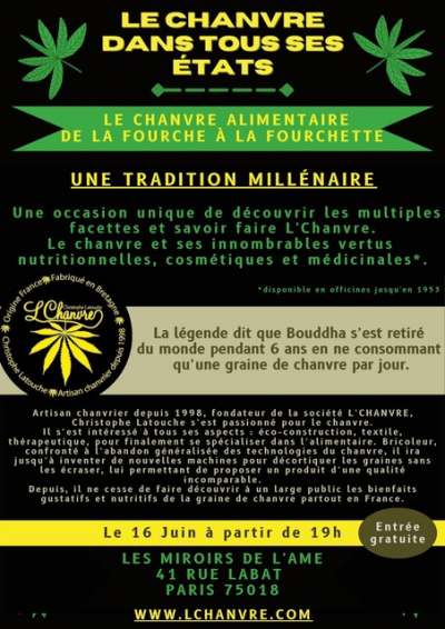 le chanvre verso