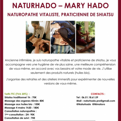 Massages & Naturopathie !